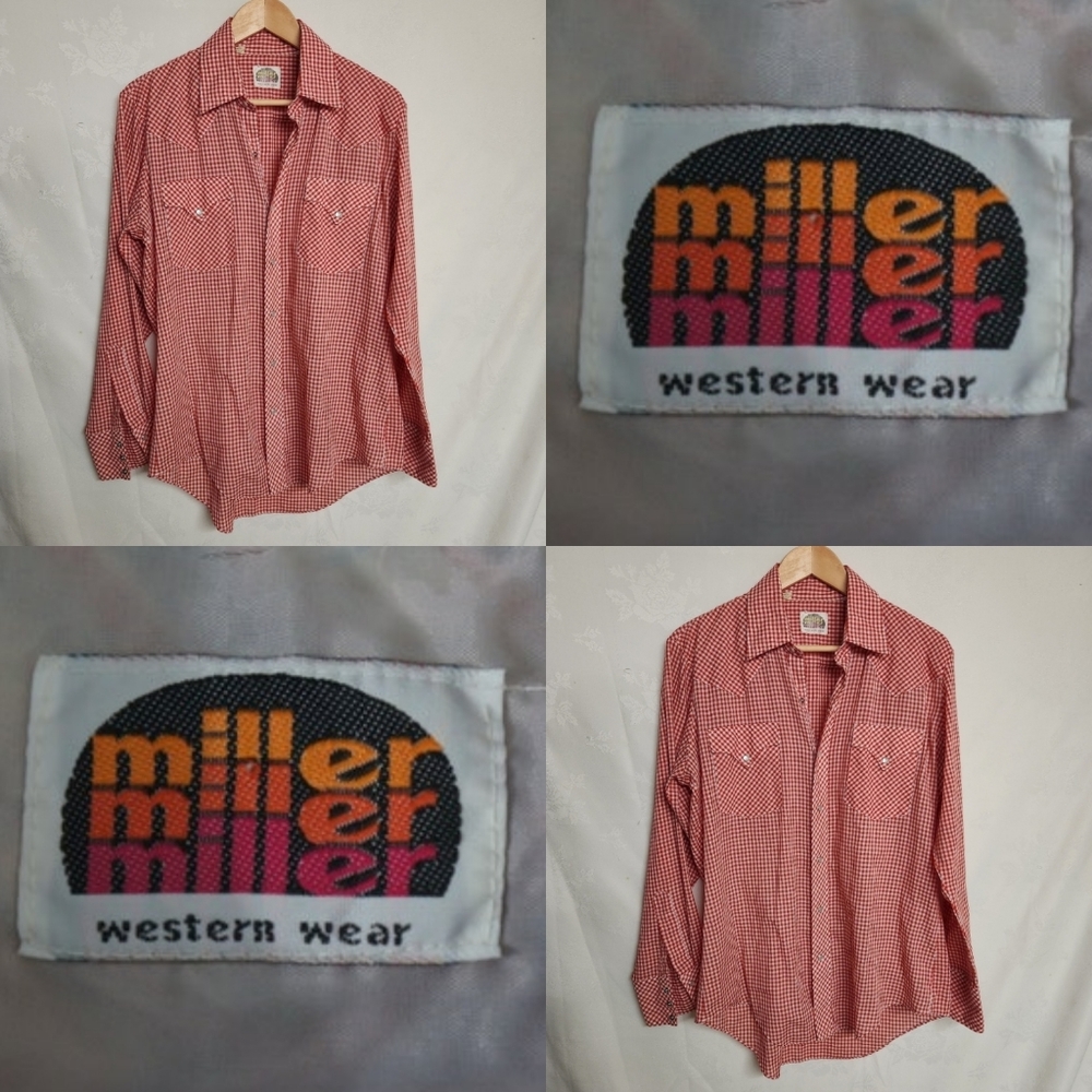 Miller Western Wear Pearl Snap Buttons